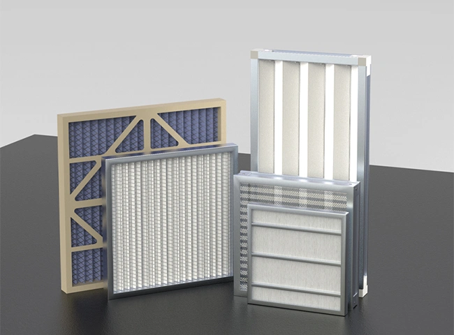 Primary effect plate filter