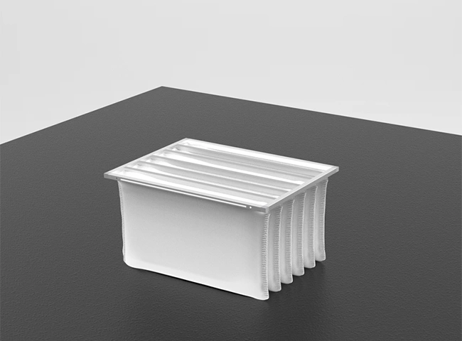 Primary effect bag filter